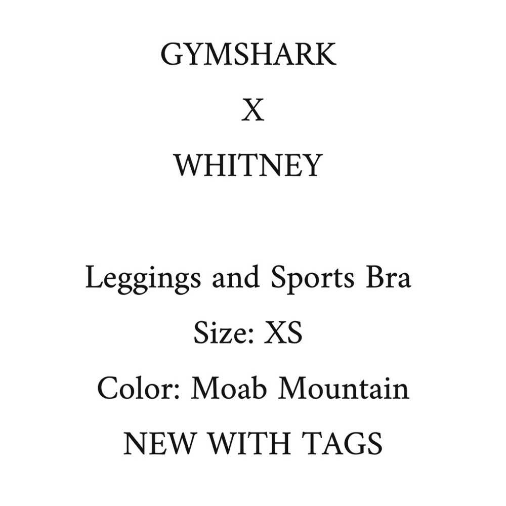 Gymshark x Whitney